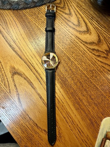 Vintage Fossil Faceted Crystal Prism Women’s Watch New Battery and Band Classy! - Picture 3 of 4