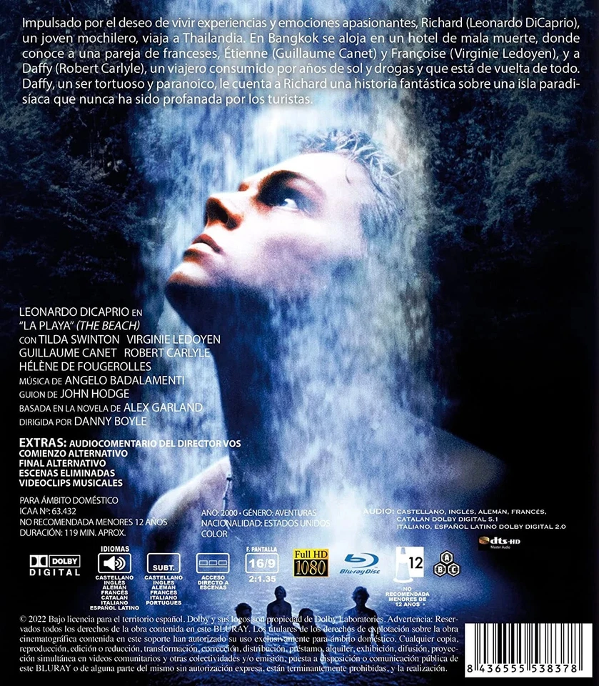 La Playa [Blu-ray] (2000) The Beach - Imagen 2 de 4
