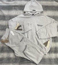 Fear of God Essentials Light Heather Grey 2 Piece Set FW23