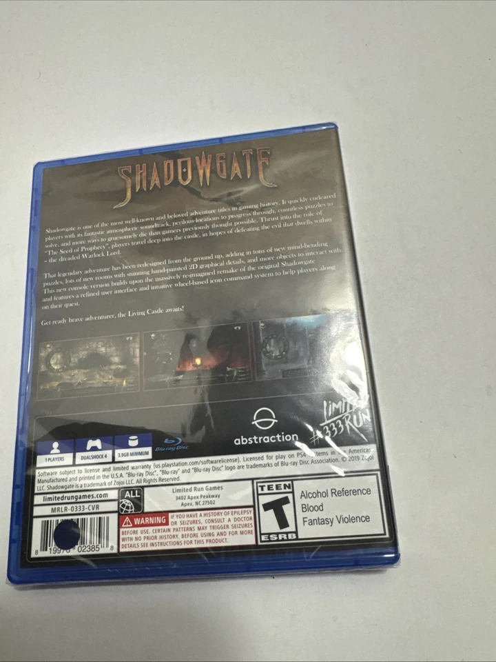 Shadowgate (Playstation 4/PS4) Limited Run Games #333 - Image 2 of 4