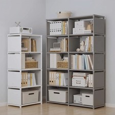 Portable Book Shelf Durable Cube Storage Organizer  Living Room
