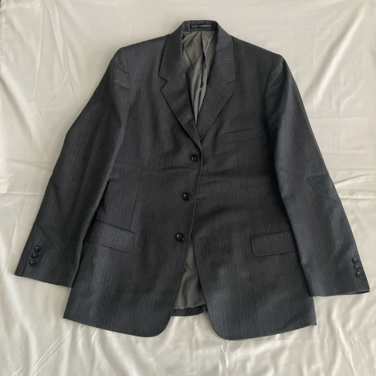 山本耀司羊毛套装和运动服男| eBay