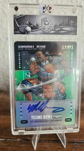 2026 Bo Jackson Battle Arena Samurai Mike Singletary Steel Auto