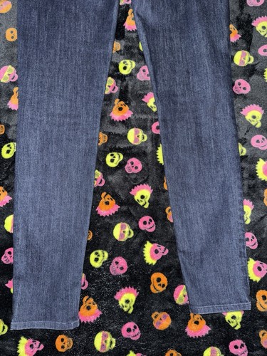 Hudson Krista Super Skinny Jeans Blue Stretch Dark Low Rise Women 28x29 EUC - Picture 5 of 9