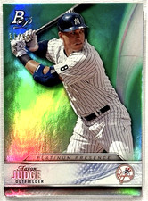 AARON JUDGE GREEN /99 PSA 10 POP 6 RC 2016 BOWMAN CHROME PLATINUM GEM MINT GRADE