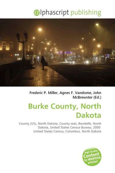 Frederic P. Miller (U. A.) | Burke County, North Dakota | Taschenbuch | Englisch-image