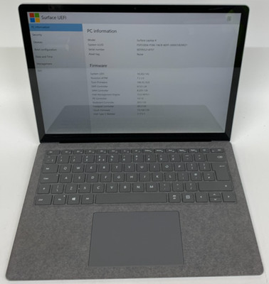 Microsoft Surface 4 13,5'' i5 11. Gen 8GB RAM 256GB NVMe Grade B GBR Silber