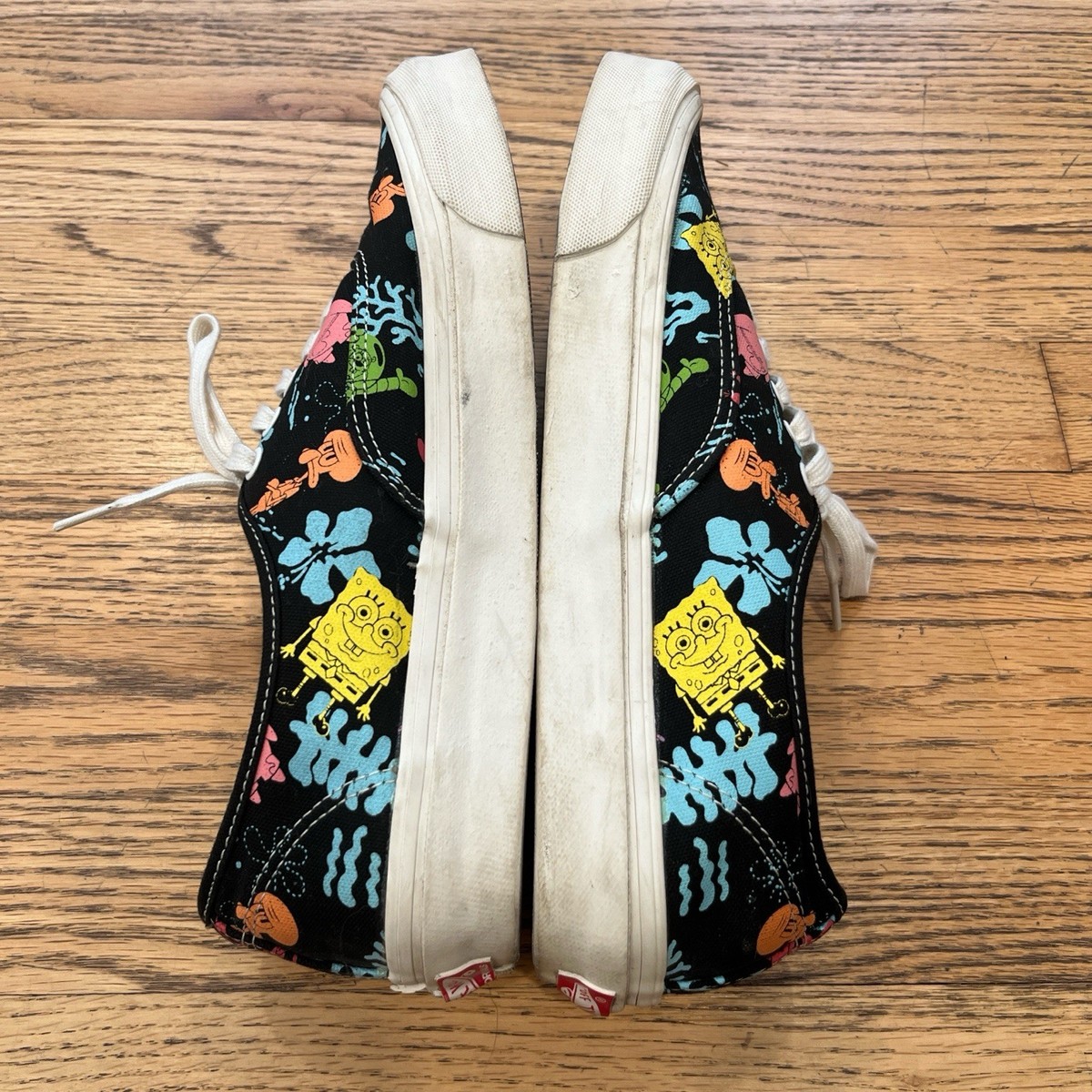 Vans OG Authentic LX SpongeBob Sz 9.5 - Aloha Blue | eBay