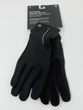 Lululemon Men's Fast Free Fleece Run Gloves Black Size XL