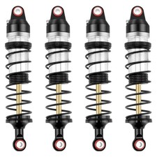 Powerhobby Aluminum Adjustable Shocks 4 Silver For Traxxas Mini Maxx