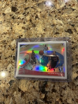 2009/10 Topps Chrome Refractor /500 Devin Harris Nets Wisconsin