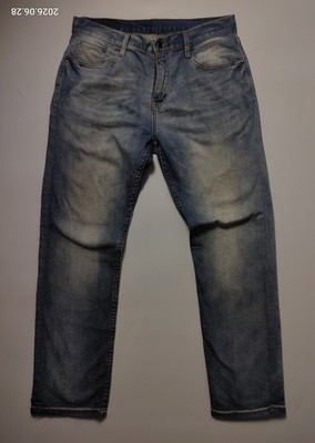 Vintage Levis 511 Mens 36x32 Faded Loose Fit Straight Wide Leg Jeans Blue