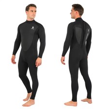 MENS FULL WETSUIT MATAI 3/2 NEOPRENE SWIMMING WET SUIT SURF SUP CANOE KAYAK