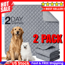 Reusable Washable Pee Pads for Dogs Large/Extra Large 36'' X 41'' 2 Pack, Absorb