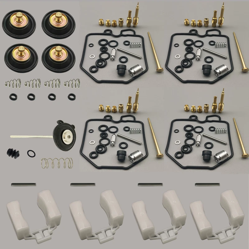 Kit de reparación de reconstrucción de carburador con enchufe para HONDA 80-82 CB750C CB750K CB750SC Foto 2 de 4