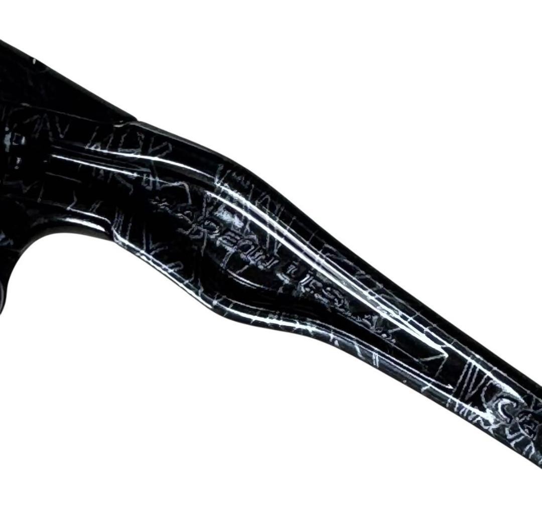 Oakley Split Jacket Black Silver Ghost Text Fashi… - image 6