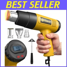 Fast Heating Heat Gun Kit with Ergonomic Design - Ideal for Crafts and Repairs
