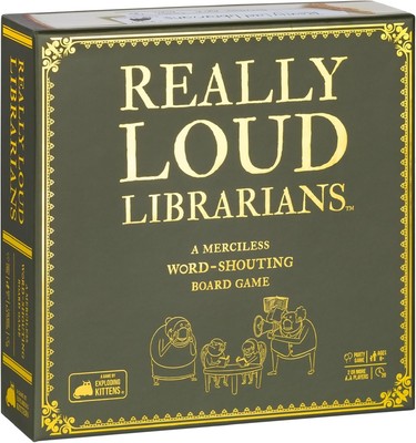 Exploding Kittens Presents Really Loud Librarians - Fast-Paced Board Games... 