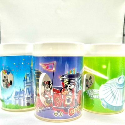 Tokyo Disneyland 50th Coca-Cola Mug Set x3 Colors Promo Electrical Parade Rare