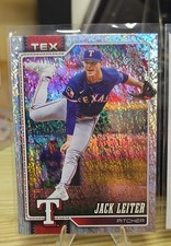 2026 Topps Series 1 - Jack Leiter #208 Holofoil,Base,& Silver Crackle Foil Nm!!!