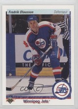 1990-91 Upper Deck French Fredrik Olausson #237 m5x