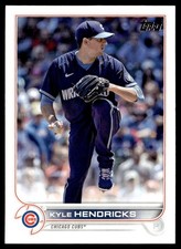 2022 Topps Kyle Hendricks Chicago Cubs #168