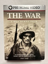 The War - PBS Home Video Ken Burns Film WWII DVD 6 Disc Box Set 1941-1945