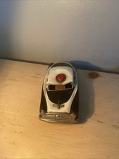 Vintage 1950s Japanese Police Patrol Car Friction Toy Car
