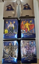 Silverhawks Ultimates Super 7 Toy Quicksilver Steelheart Stargazer Hot Wing