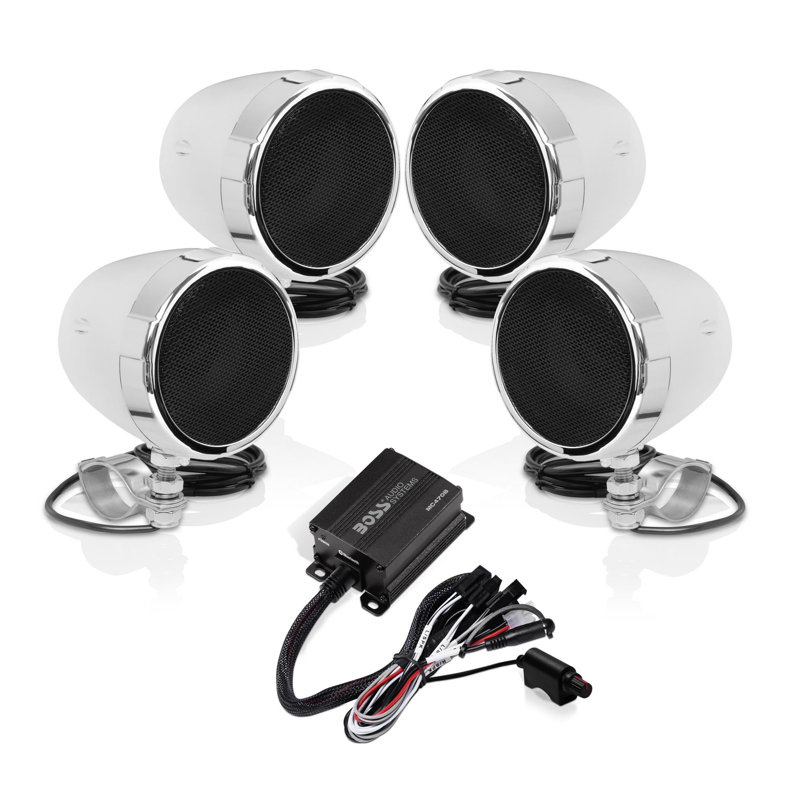 BOSS Audio Systems MC470B 3 Inch Motorcycle Full Range Speak