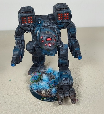 #ad #ad Battletech Pro Painted Timberwolf Mech 3d Printed Miniature 1 160th Scale $65.00