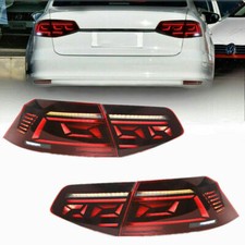 Luces traseras LED DRL animación rojas HCmotion para VW Jetta MK6 2015-2018