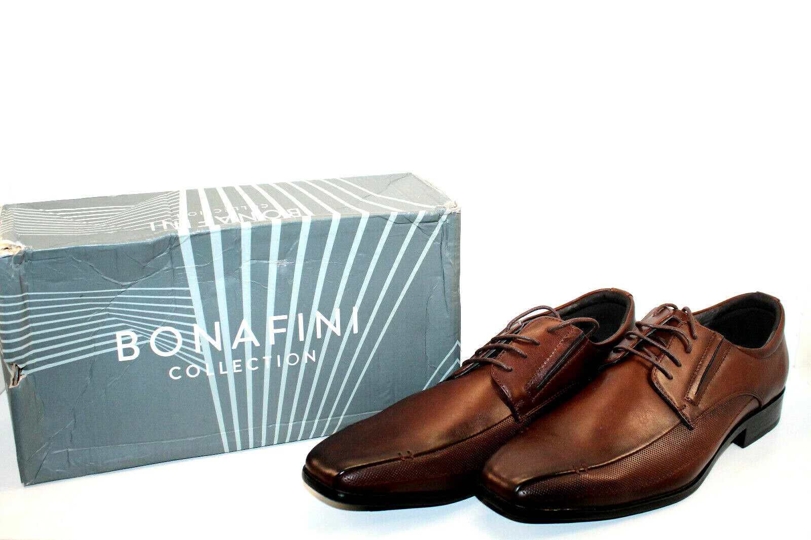 SAOLA Scarpe eleganti uomo collezione Bonafini c 172 marrone taglia 12