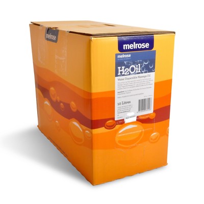New Melrose H2Oil Water Dispersible Massage Oil 10L H2 Oil