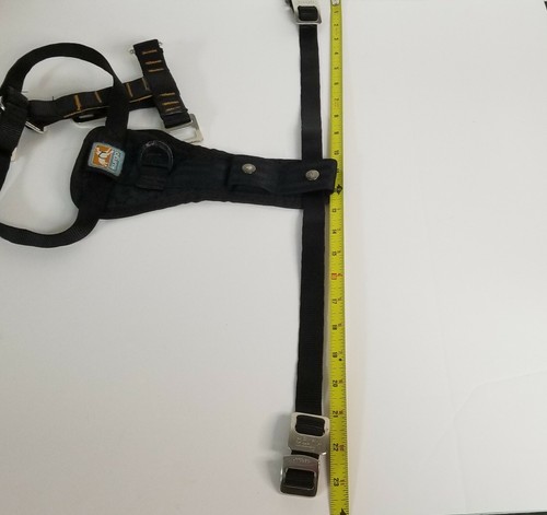 Kurgo Dog Harness Black Medium Shock Proof Buckles chest heavy duty - Picture 10 of 12