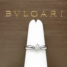 BVLGARI Dedicata A Venezia Torcello Round Diamond 0.30 tcw Engagement Ring Plat