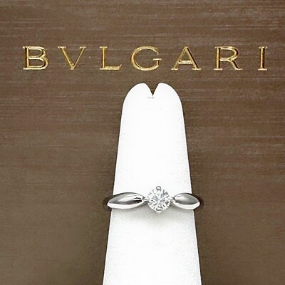 BVLGARI Dedicata A Venezia Torcello Round Diamond tcw Engagement Ring  Plat