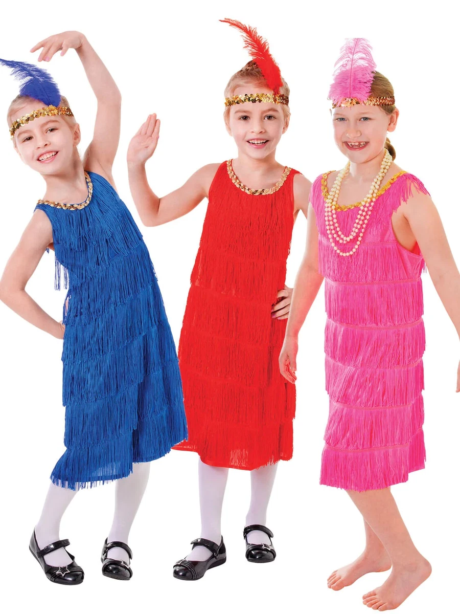 Flapper costume kid cheap