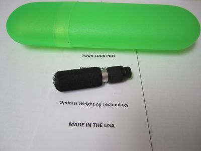 New! Tour Lock Opti-Vibe 12gram-Internal Shaft Weight Golf Club Balancing