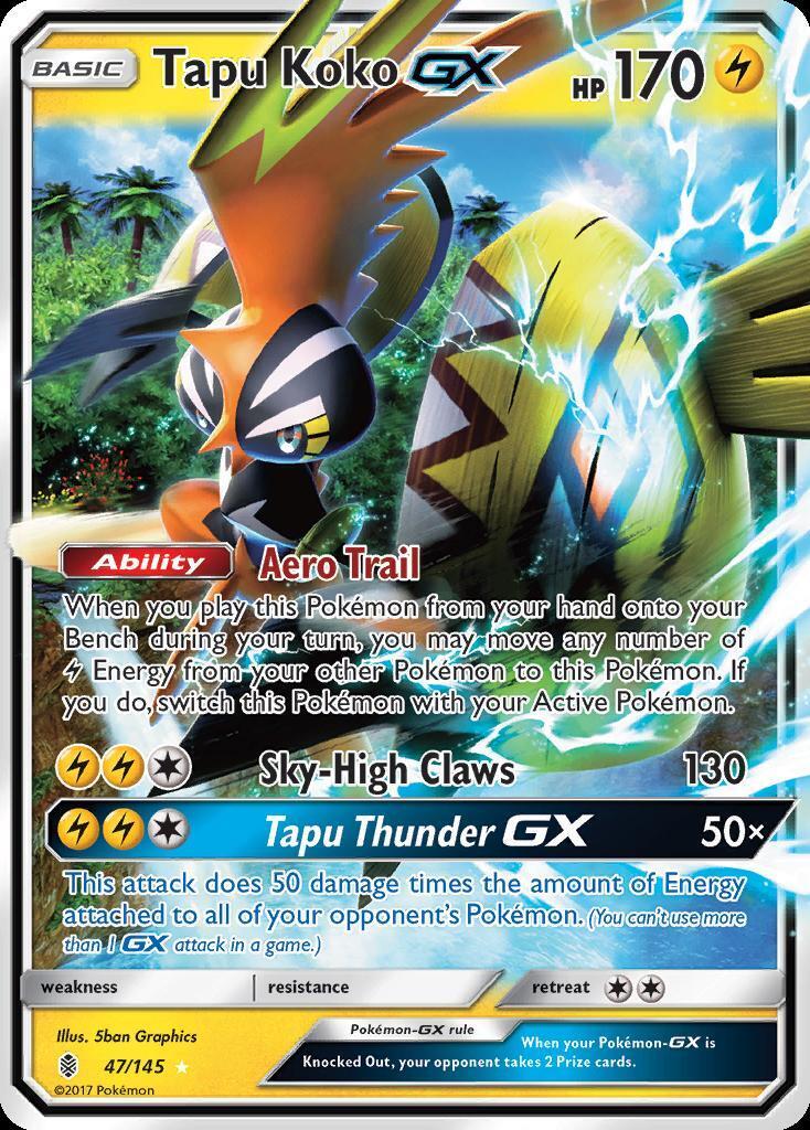 Tapu Koko GX (114/SM-P Korean Promo) - Pokumon