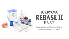 Tokuyama Rebase II Chair Side Hard Dent ure Reline Material (Free Ship).