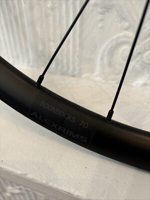 Alexrims Boondocks 7D Tubeless Alloy 11 Spd Disc Wheelset Alexrims Boondocks 7D Tubeless Alloy 11 Spd Disc Wheelset