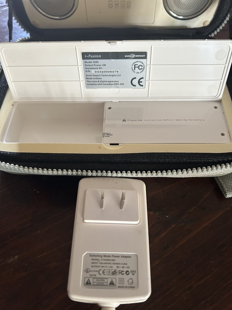 sonic impact スピーカー Sonic Impact i-Fusion Model 5085 Speaker System for iPod | eBay
