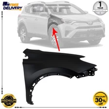 Fender For 2013-2018 Toyota RAV4 North America Built Front Right Primed Steel