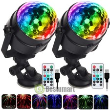 2Pack RGB Luces Laser De Discoteca Proyector Para Fiesta DJ Escenario Multicolor