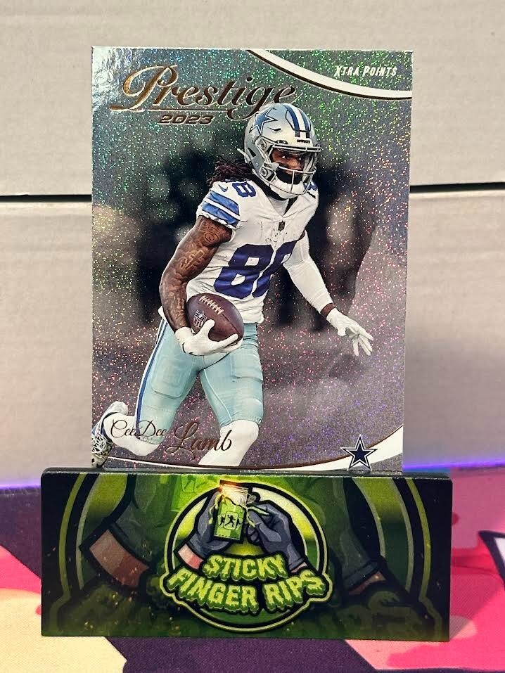 2023 PANINI PRESTIGE #77 CeeDee LAMB GALAXY XTRA POINTS SP DALLAS COWBOYS - HOT