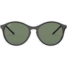 Ray Ban Sunglasses RB4371F 901 71 Womens Black Round Model 55-18-140