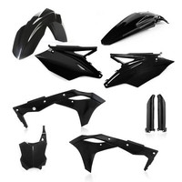 Acerbis Set Motorradverkleidungen Plastics Schwarz Kawasaki KX 250 F 2017