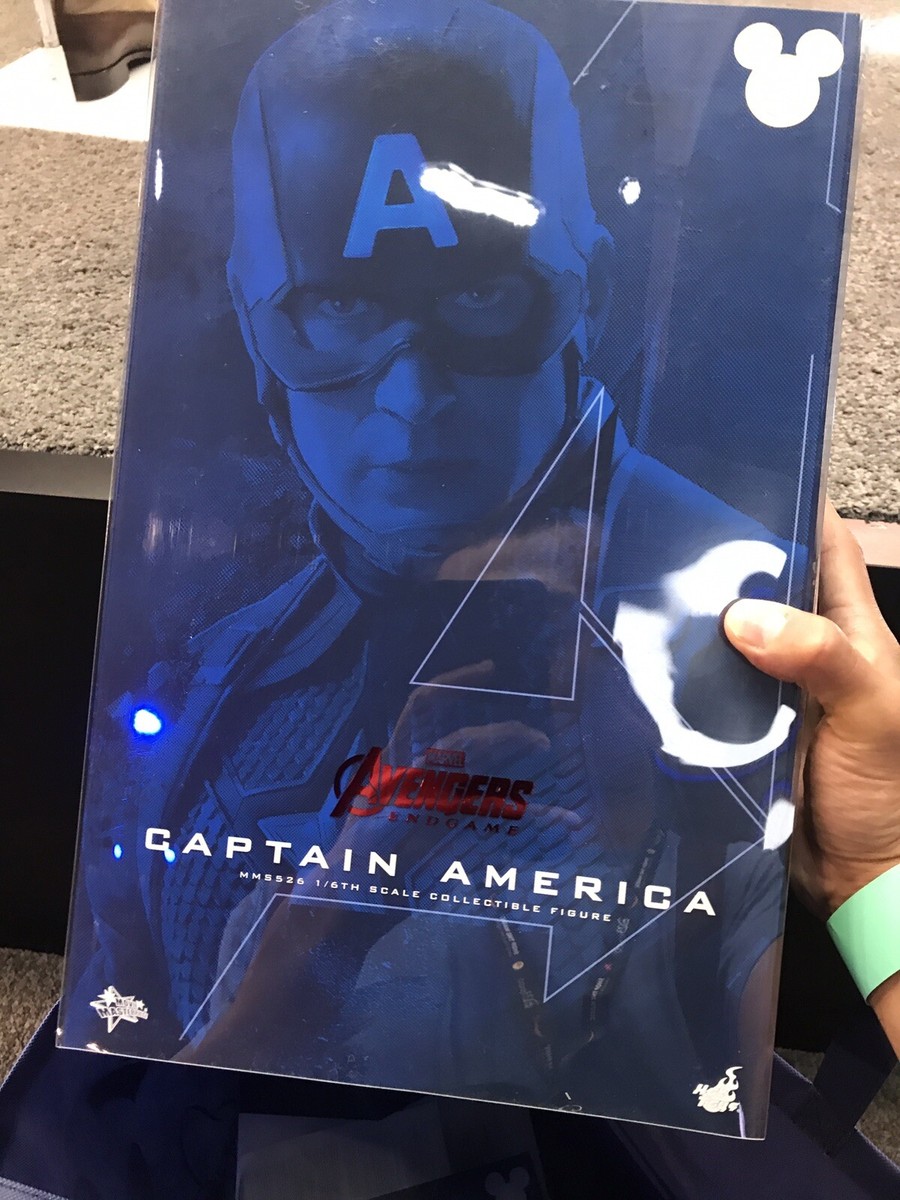Disney D23 Expo 2019 Worthy Captain America Hot Toys Movie