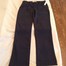 Size 18 Regular Old Navy uniform pants straight navy blue boys New